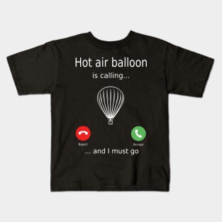 hot air balloon Kids T-Shirt